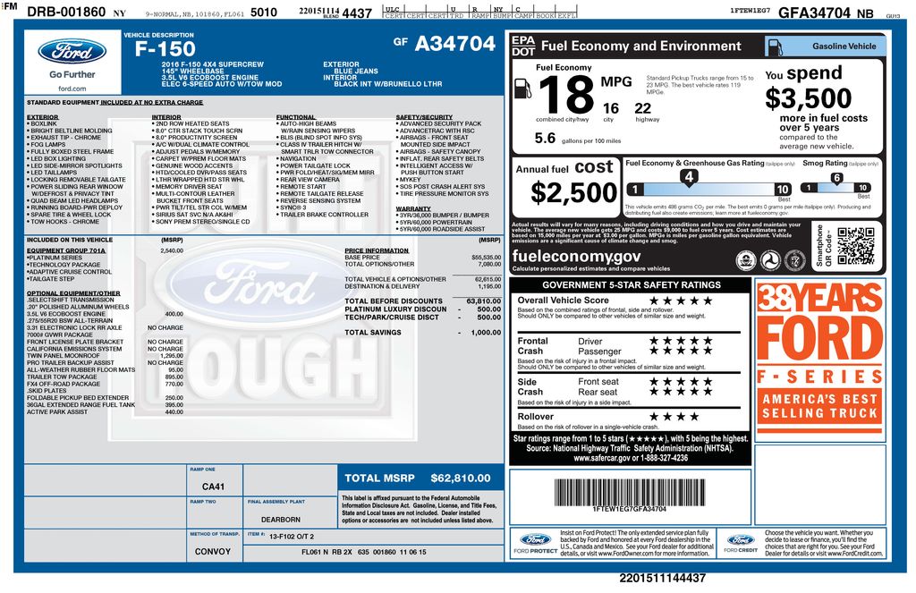 Used 2016 Ford F-150 - photo 2