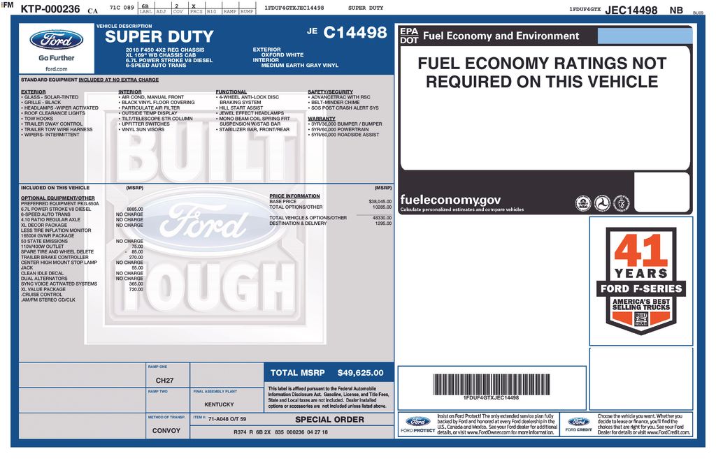 Used 2018 Ford F-450 - photo 2